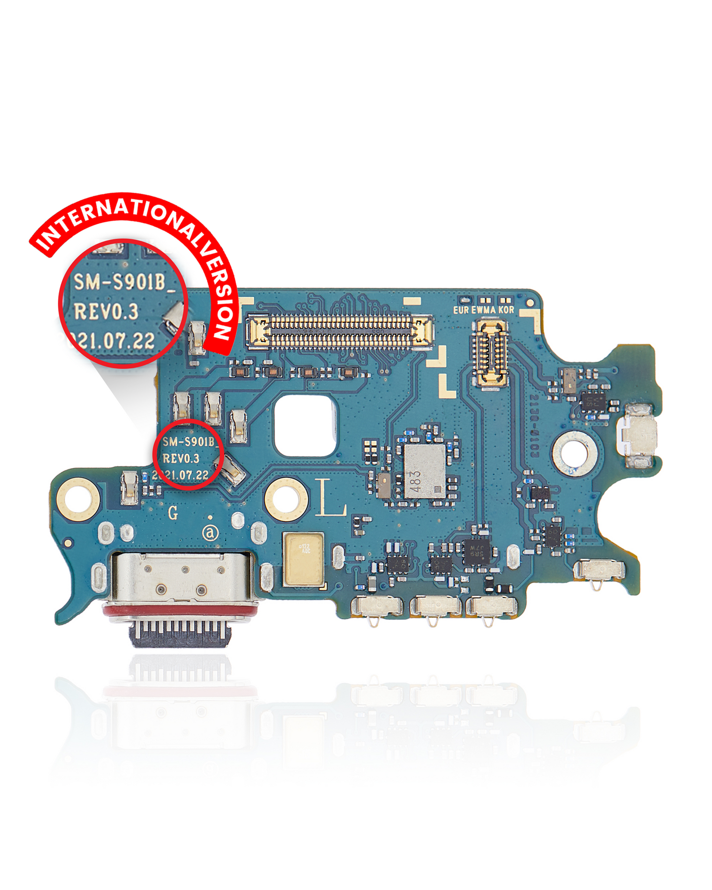Samsung Galaxy S22 Charging Port Connector Flex