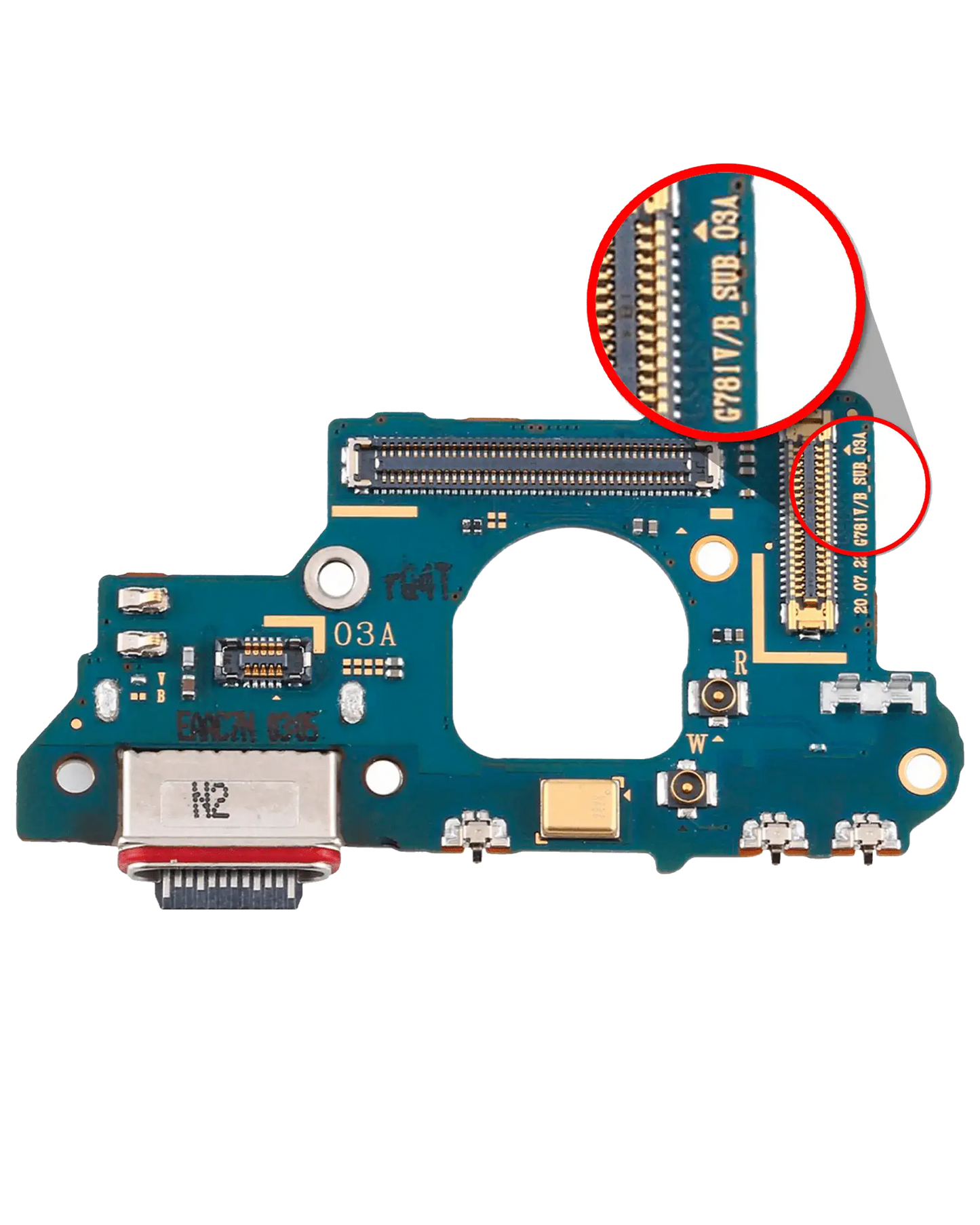Samsung Galaxy S20 FE (G780) Charging Port Connector Flex