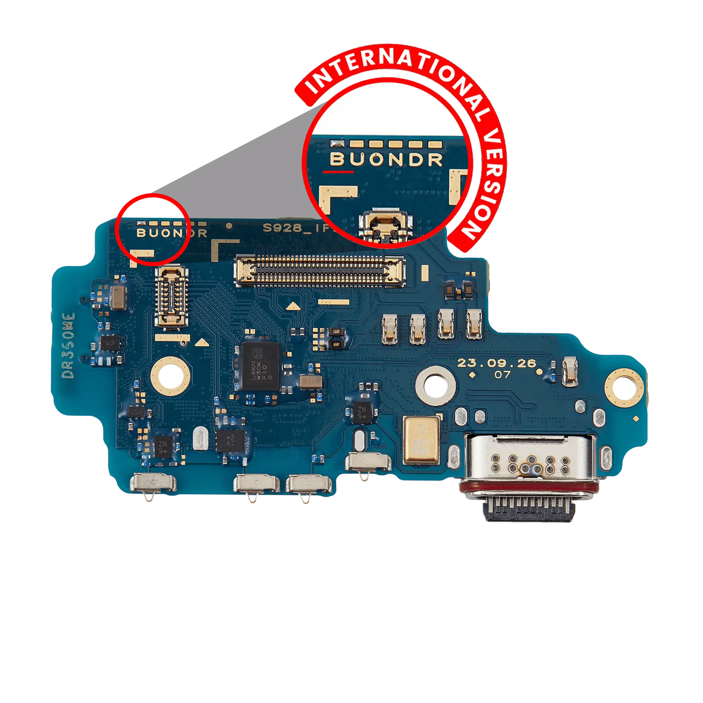 Samsung Galaxy S24 Ultra Charging Port Connector Flex
