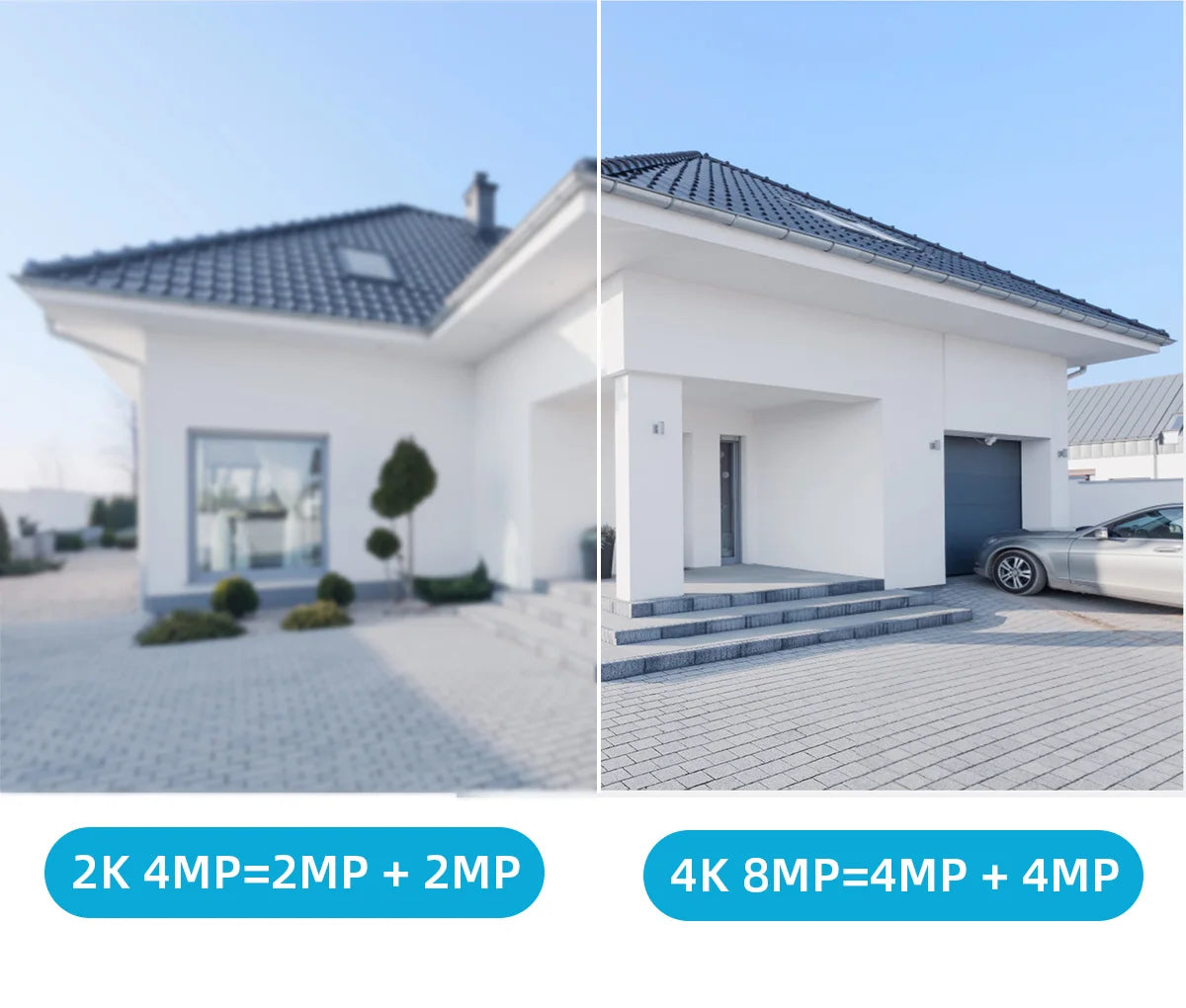 4K 8MP Dual Lens WiFi Outdoor IP Camera