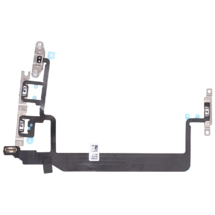 Apple iPhone 13 Pro Power Button & Volume Button Flex with Metal Piece
