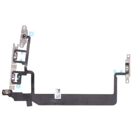 Apple iPhone 13 Pro Power Button & Volume Button Flex with Metal Piece