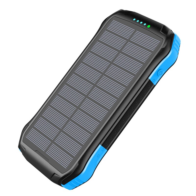 16000mAh Waterproof Solar Power Bank