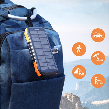 16000mAh Waterproof Solar Power Bank