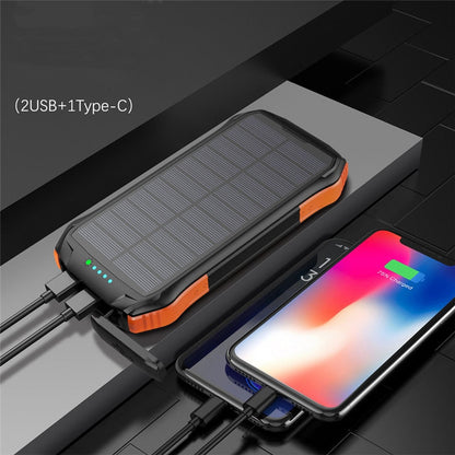 16000mAh Waterproof Solar Power Bank